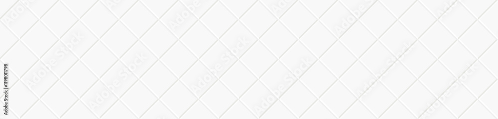 Tile for wall and floor in kitchen bathroom toilet. Clean square ceramic tiled. Vector