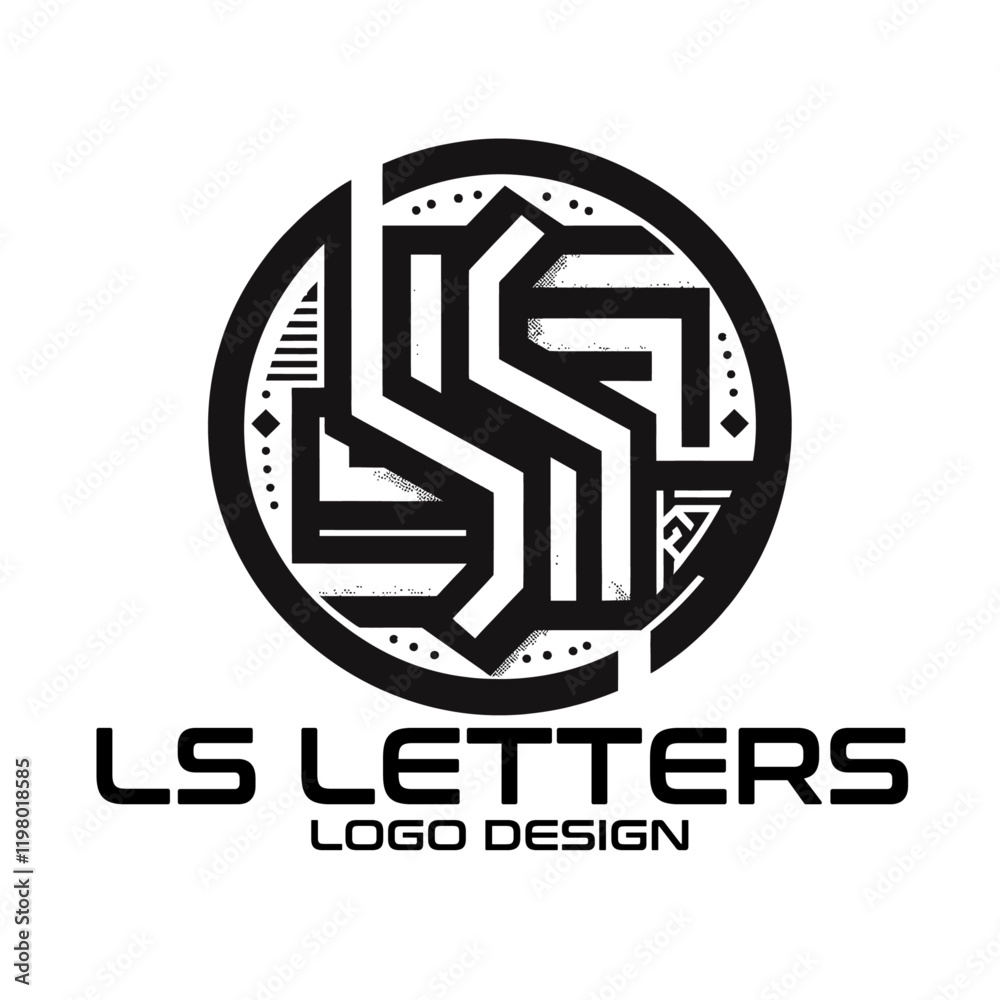 LS Letters Vector Logo Design LS Letters Vector Logo Design