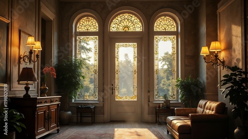 interior of old home