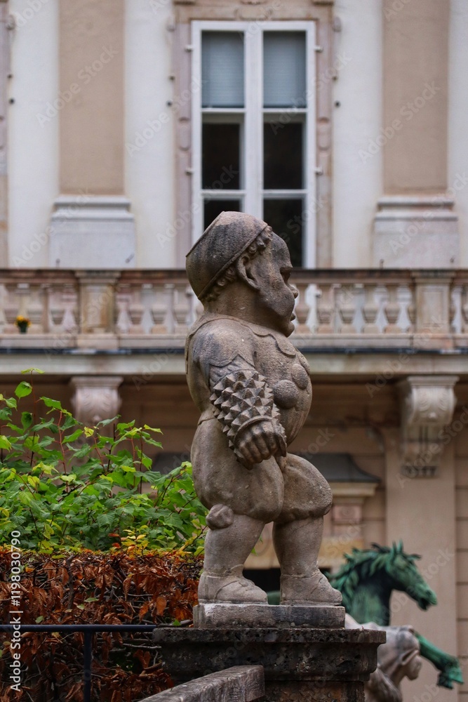 Obraz premium statue of a lion
