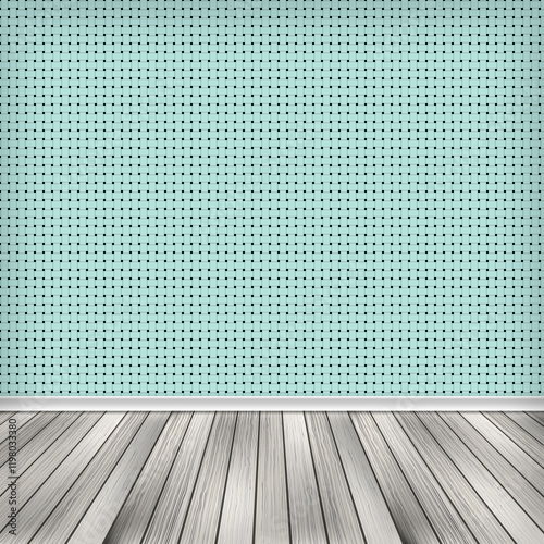 Empty room, interior with wallpaper. High resolution texture background.