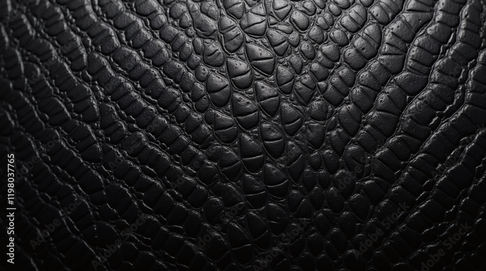 Black Reptile Skin Texture Background, Dragon Snake Iguana Crocodile Alligator Scales Black Reptile Skin Texture Background, Dragon Snake Iguana Crocodile Alligator Scales