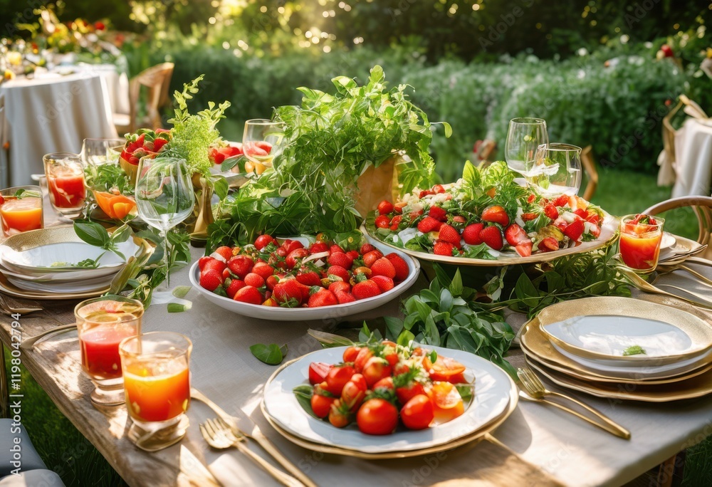 delicious vibrant summer food spread array colorful plates showcasing fresh bright inviting presentation festive gatherings, appetizer, arrangement, aromas delicious vibrant summer food spread array colorful plates showcasing fresh bright inviting presentation festive gatherings, appetizer, arrangement, aromas