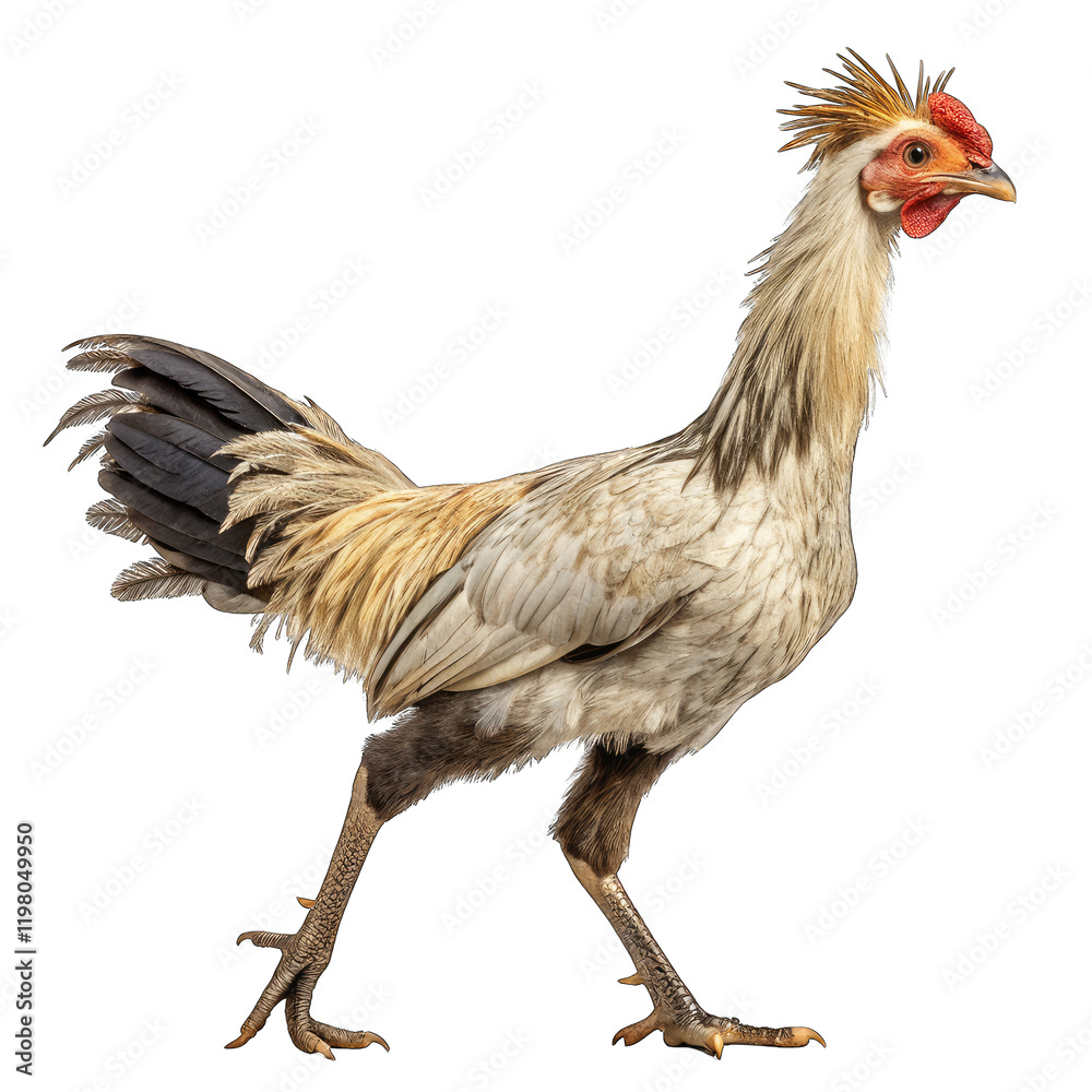 Fototapeta premium chicken isolated on white background