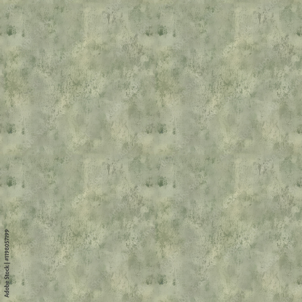 Obraz premium A soft, seamless background tile featuring a textured blend of muted greens, ideal for a natural, calming aesthetic.