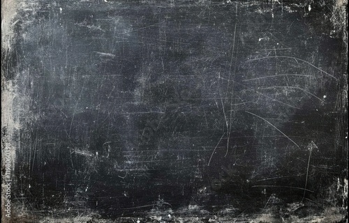 Abstract grunge texture background with scratches and dust on black paper, chalkboard, vintage texture for design elements, overlay