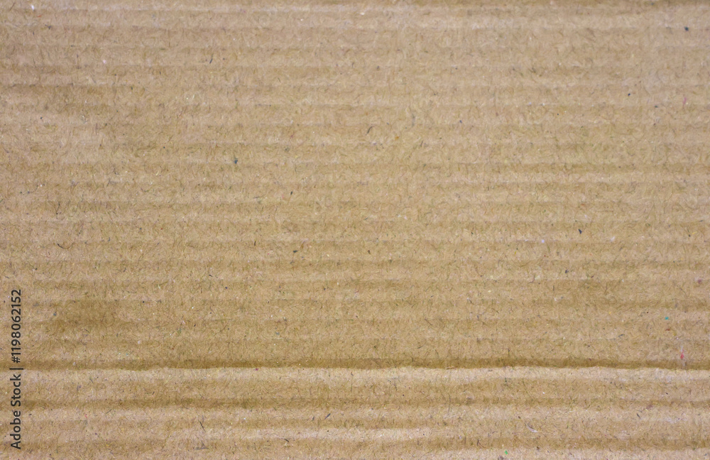 Fototapeta premium light brown corrugated cardboard texture useful as a background