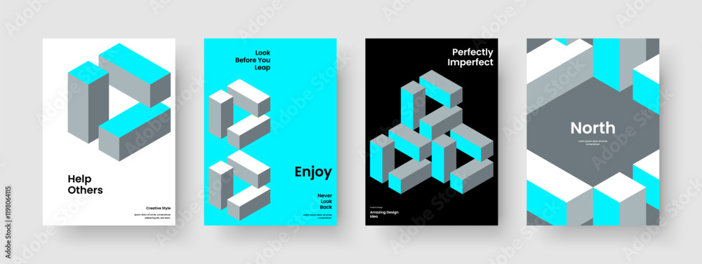 Naklejka premium Geometric Business Presentation Design. Modern Poster Template. Abstract Flyer Layout. Banner. Book Cover. Report. Background. Brochure. Brand Identity. Notebook. Advertising. Newsletter. Handbill
