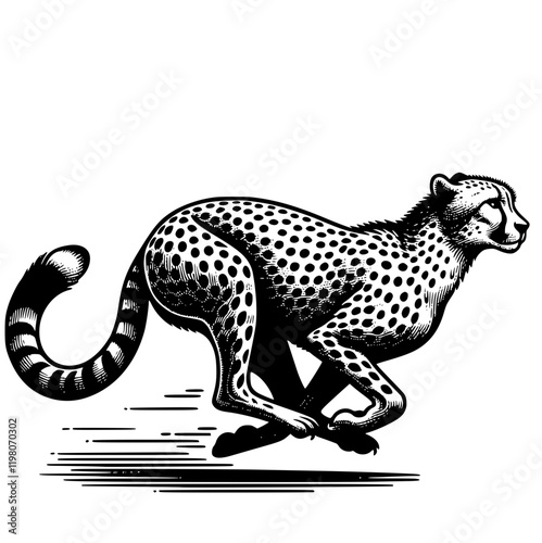 Running Cheetah