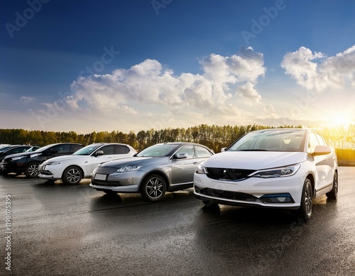 the fleet of modern cars