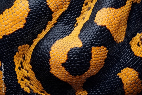 Snake skin texture isolated. Close-up snake scales. Reptile skin. Realistic snake pattern. Snake scale texture. Detailed snake skin close-up. Exotic Animal texture. Snake design texture. photo