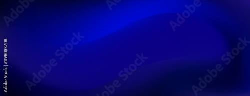 Abstract background with a flowing  dark blue gradient