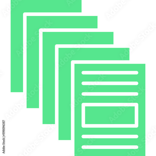 Massive Information icon single vector illustration
