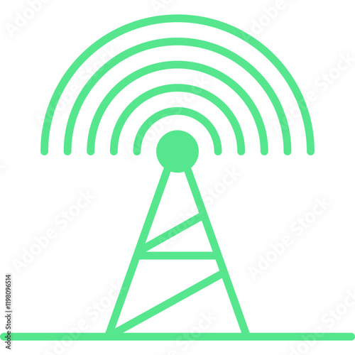 Transmission icon single vector illustration
