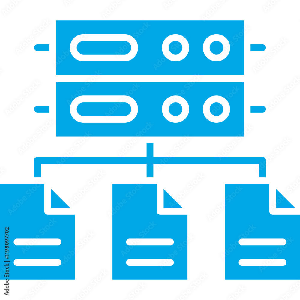Data Aggregation icon single vector illustration Data Aggregation icon single vector illustration