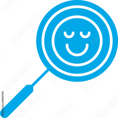 Sentiment Analysis icon single vector illustration