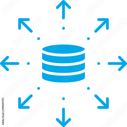 Ambiguity icon single vector illustration