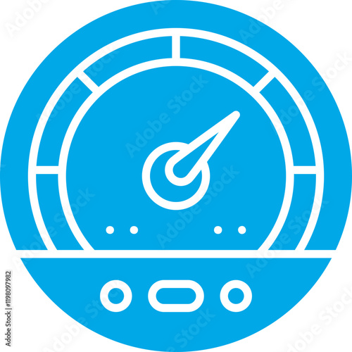 Velocity icon single vector illustration