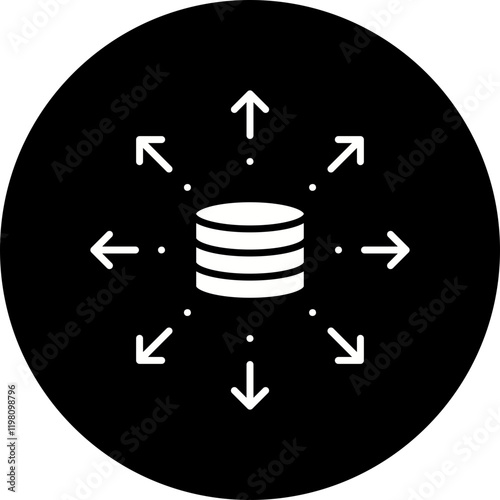 Ambiguity icon single vector illustration
