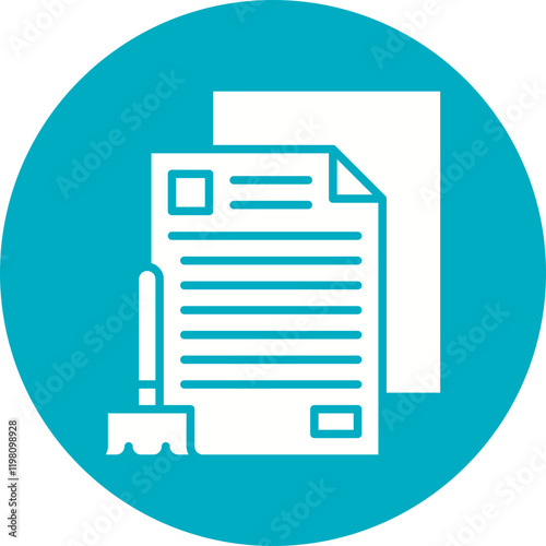 Data Cleansing icon single vector illustration