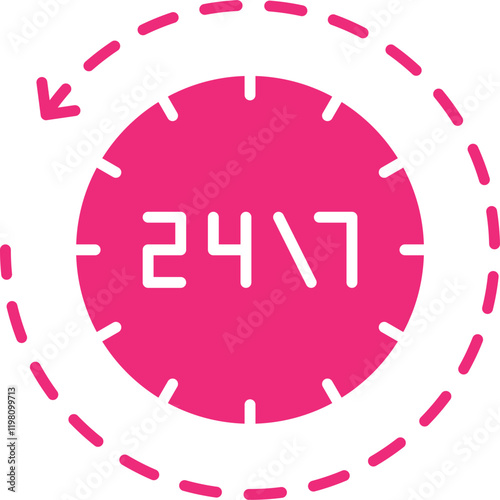Availability icon single vector illustration
