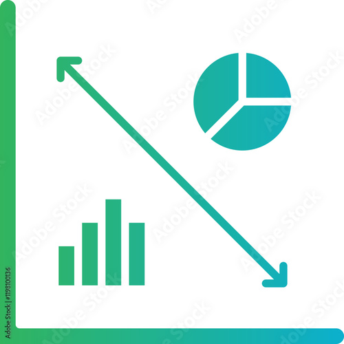 Cluster Analysis icon single vector illustration