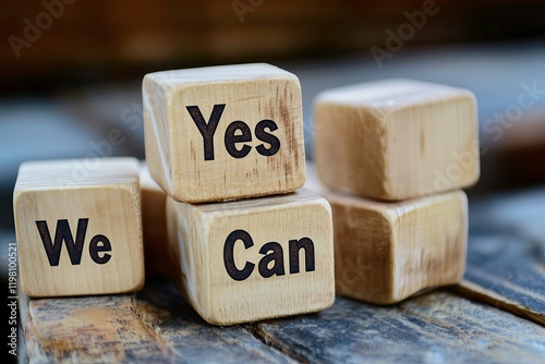 Wooden blocks with 