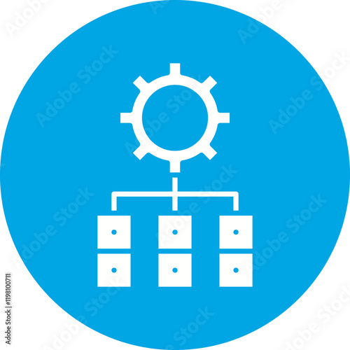 Frame Works icon single vector illustration