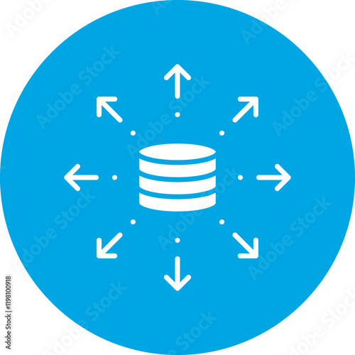 Ambiguity icon single vector illustration