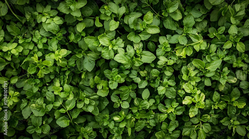 Lush green foliage, outdoor field background, texture, nature Lush green foliage, outdoor field background, texture, nature