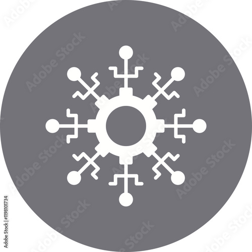 Complexity icon single vector illustration