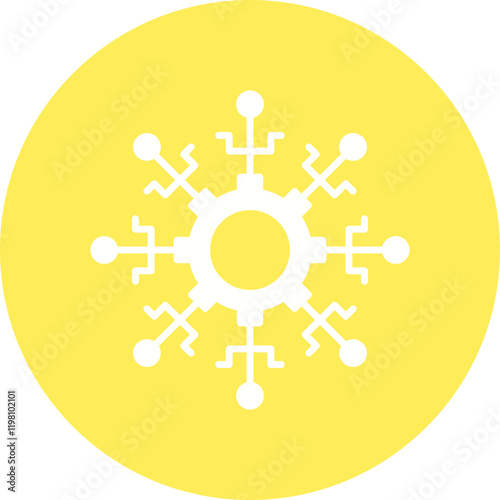Complexity icon single vector illustration