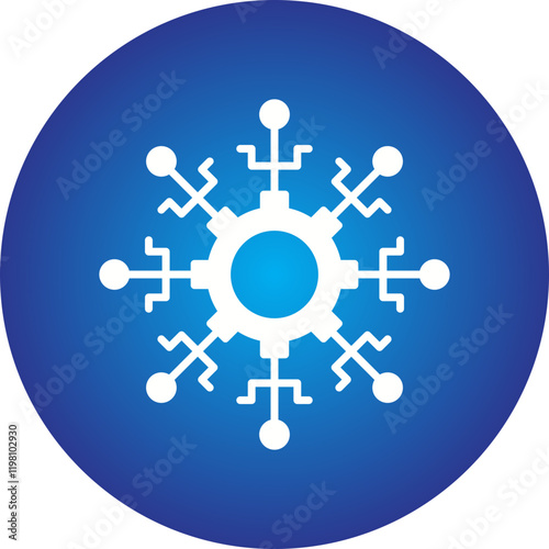 Complexity icon single vector illustration