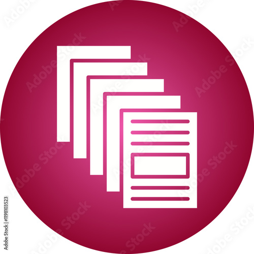 Massive Information icon single vector illustration