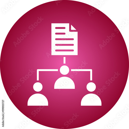 Classification icon single vector illustration