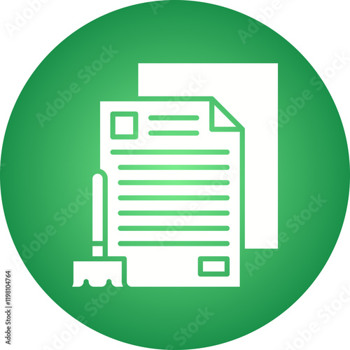 Data Cleansing icon single vector illustration