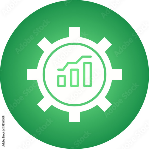 Optimization icon single vector illustration