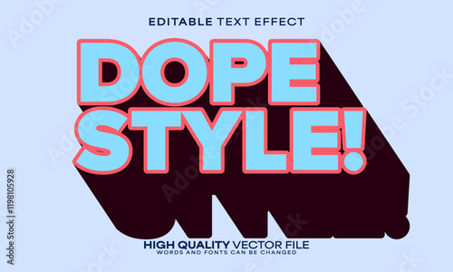 Retro classic text effect, editable text effect and vintage 3d font style bold shadow oldschool poster design