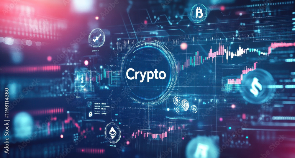 Crypto Trading theme with blurred city lights
Crypto Trading theme with blurred city lights