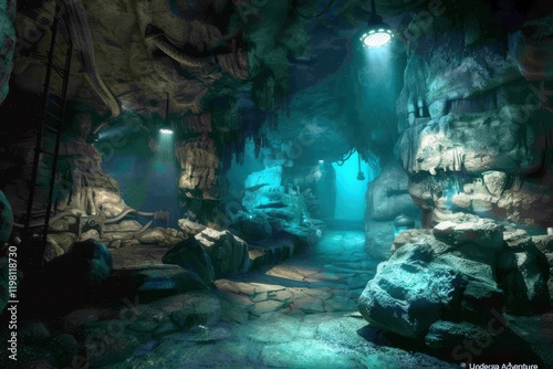 Grotto Bakcground Texture