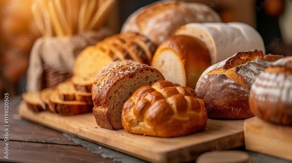 Fresh baked loaves fill the bakery, offering wholesome whole grain goodness. A perfect treat for every bread lover. Fresh baked loaves fill the bakery, offering wholesome whole grain goodness. A perfect treat for every bread lover.