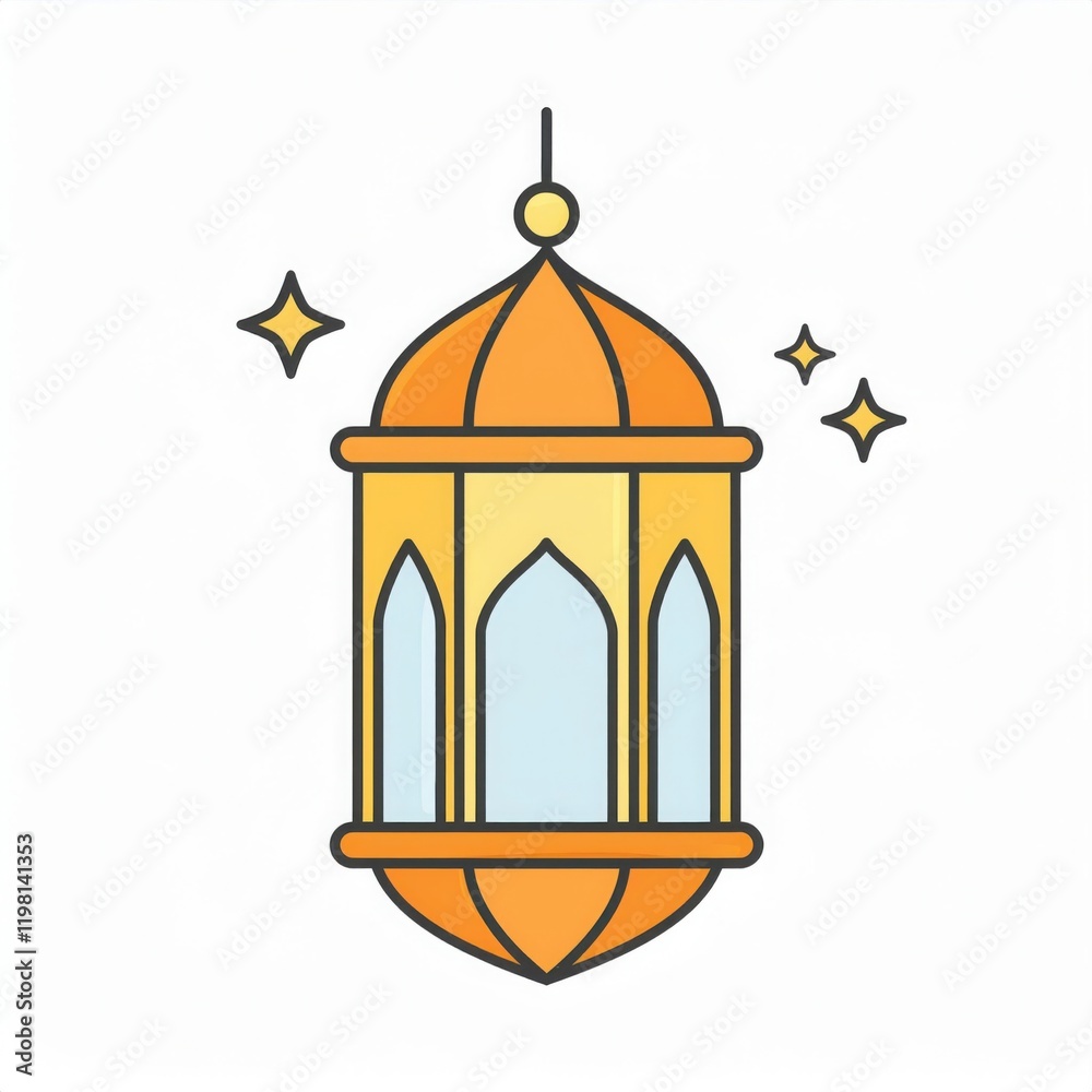 Ramadan Lantern: Festive Islamic Decoration Ramadan Lantern: Festive Islamic Decoration