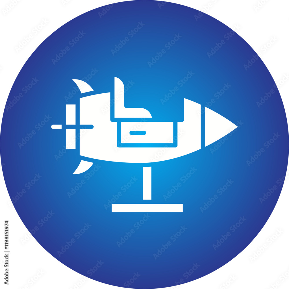 Rocket icon single vector illustration Rocket icon single vector illustration