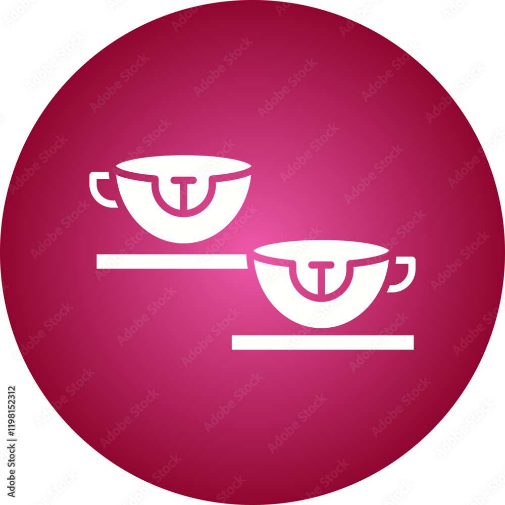 Cups Swing icon single vector illustration Cups Swing icon single vector illustration