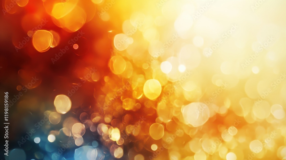Warm, golden bokeh lights Warm, golden bokeh lights