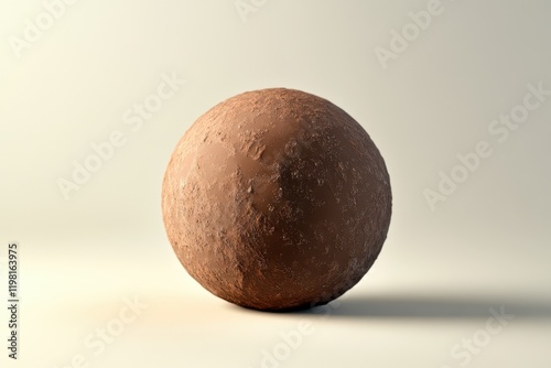 A solid chocolate ball may include cocoa solids cocoa butter sugar and milk