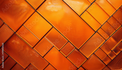 orange glass wall texture