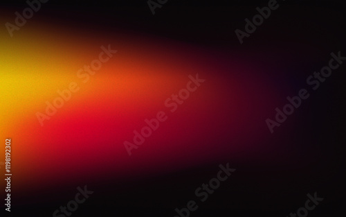 Abstract Light Gradient on Black Background