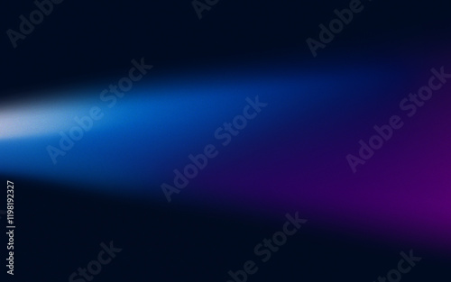 Blue-purple gradient studio room, abstract background pattern, walls and floor reflect neon lights, dark tones and feel speed of digital technology connected blue-purple background. Future technology.