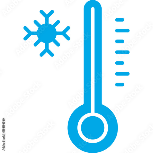 Cold icon single vector illustration